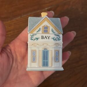 LENOX SPICE VILLAGE Vintage 1989 Bay Spice Jar Never Used